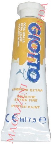 GIOTTO TEMPERA TUBO ML 7,5 GIALLO OCRA